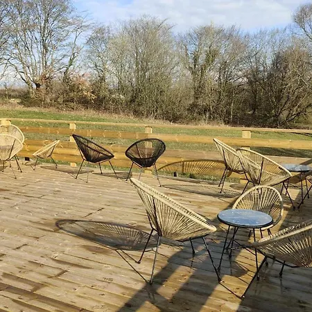 Gite La Goutte D'Eau - Baby Foot - 6 Personnes Lits King & Queen Size - Terrasse Vue Etang Saint-Josse Exterior photo