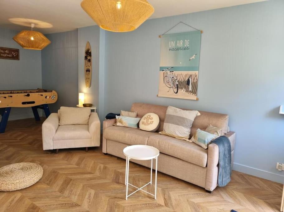 La Goutte D'eau - Baby Foot - 6 Personnes Lits King & Queen Size - Terrasse Vue Etang Apartment *
