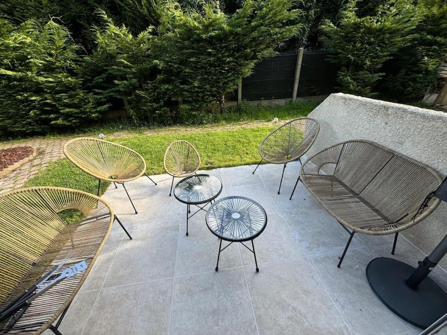 La Goutte D'eau - Baby Foot - 6 Personnes Lits King & Queen Size - Terrasse Vue Etang Apartment Saint-Josse