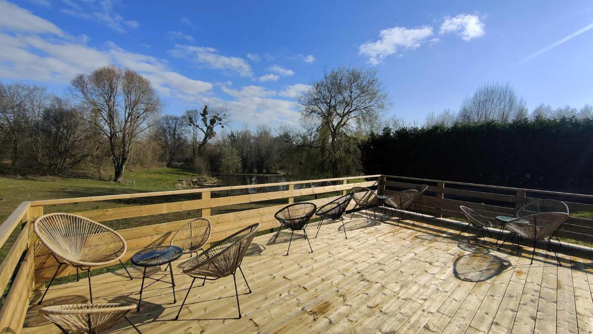 La Goutte D'eau - Baby Foot - 6 Personnes Lits King & Queen Size - Terrasse Vue Etang Saint-Josse